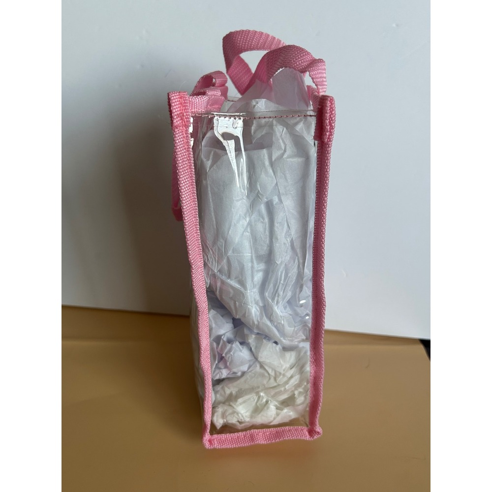 Vintage 2006 My Little Pony Pinkie Pie Clear Vinyl Mini Tote Bag Hasbro G3 Pink - Picture 5 of 9